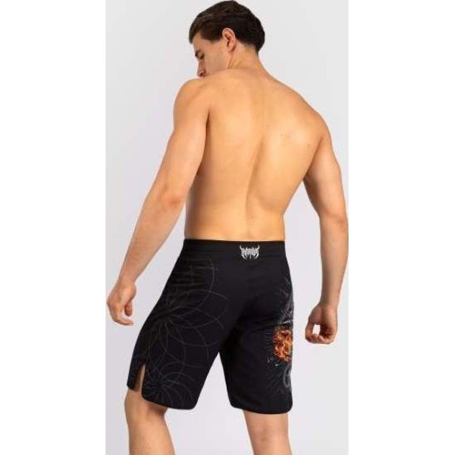 Venum Gladiator 5.0 Men's Fight Shorts - Black/Silver