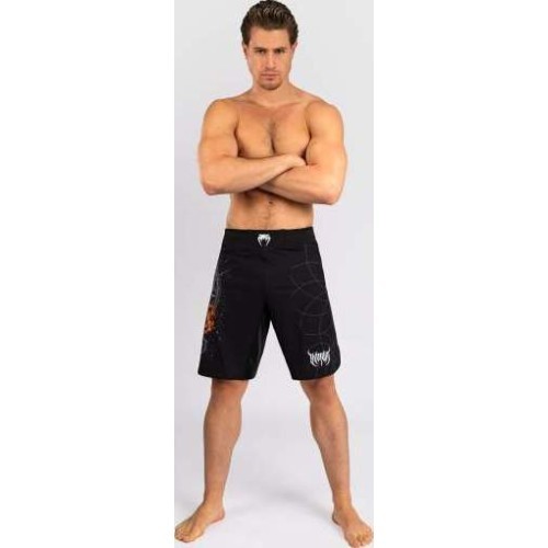 Venum Gladiator 5.0 Men's Fight Shorts - Black/Silver