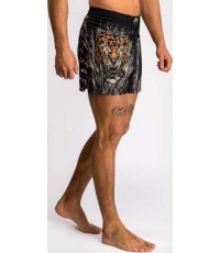 Venum Tiger vyriški kovinės šortai, juoda / neoninė oranžinė