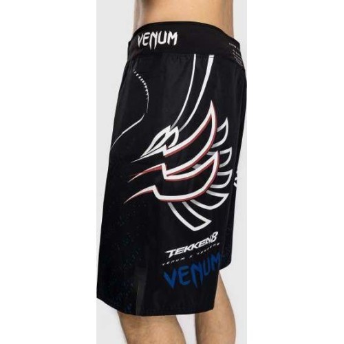 Шорты для боя Venum x Tekken 8 Jin Kazama, синий/черный/белый