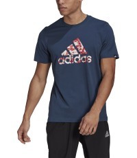 Мужская футболка Adidas M Bos Brtp Fll, синяя GL3702