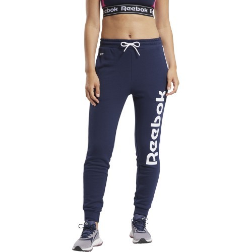 Reebok Kelnės Moterims Te Linear Logo Ft P Blue FU2259