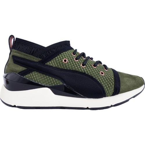 Puma Pearl VR Wn Women's Sneakers Olive Night Black 364154 01