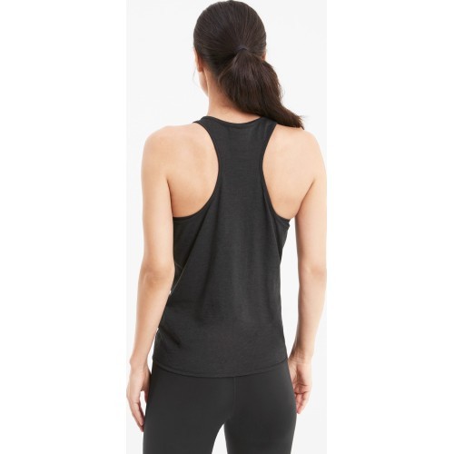 Женский топ Puma Logo Tie Tank чёрный 518938 06
