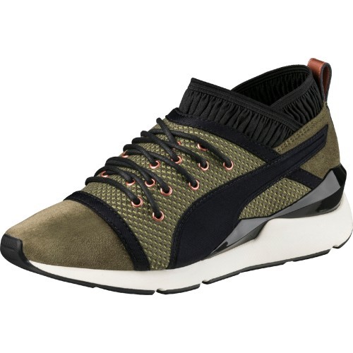 Женские кроссовки Puma Pearl VR Wn Olive Night Black 364154 01