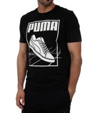 Футболка Puma Track Tee Cotton Black 594870 01