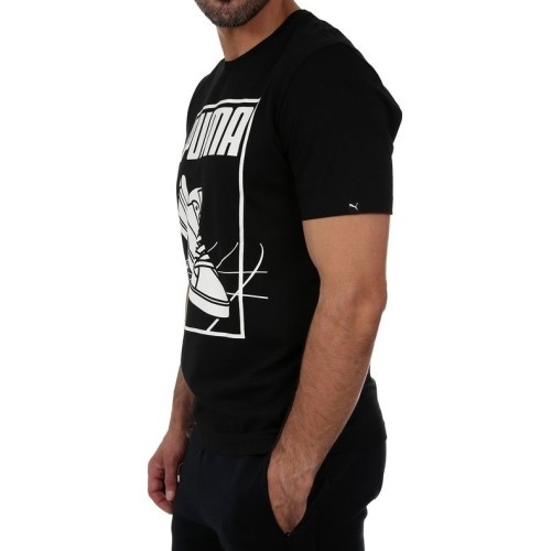 Puma Marškinėliai Track Tee Cotton Black 594870 01