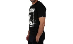 Puma Track Tee Cotton Black T-Shirt 594870 01