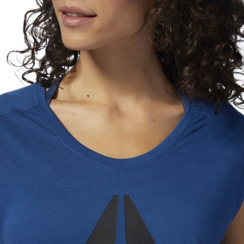 Reebok Palaidinė Wor Supremium 2.0 Tee Blue D95466