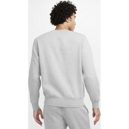 Мужская толстовка Nike Club Bb Crew Letters, серая FZ0879 063
