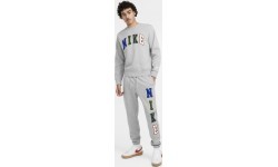 Nike Džemperis Vyrams M Nk Club Bb Crew Letters Grey FZ0879 063