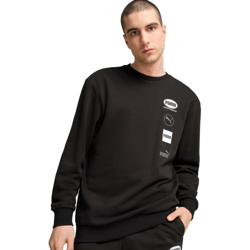 Мужской свитшот Puma Power Graphic Crew, черный 682751 01