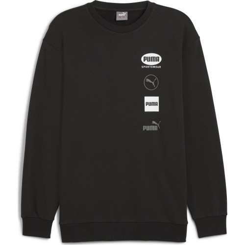 Puma Power Graphic Crew Men's Sweatshirt Black 682751 01