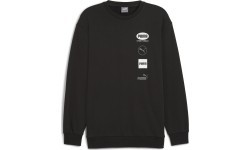 Puma Power Graphic Crew Men's Sweatshirt Black 682751 01