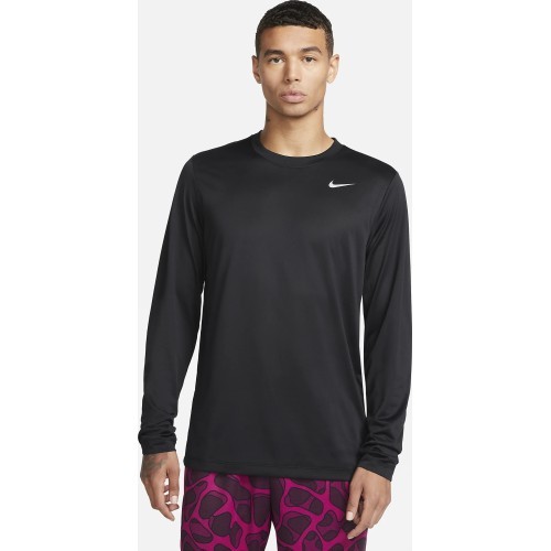 Nike Men's T-Shirt M Nk Df Tee Rlgd Ls Reset Black DX0993 010