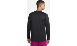 Nike Men's T-Shirt M Nk Df Tee Rlgd Ls Reset Black DX0993 010