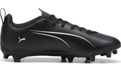 Футбольные бутсы подростковые Puma Ultra 5 Play FG/AG Jr чёрные 107695 02
