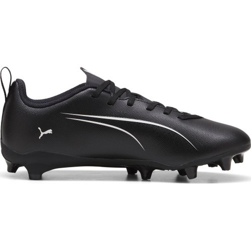 Футбольные бутсы подростковые Puma Ultra 5 Play FG/AG Jr чёрные 107695 02