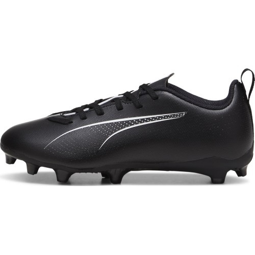 Футбольные бутсы подростковые Puma Ultra 5 Play FG/AG Jr чёрные 107695 02