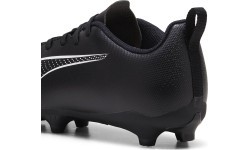 Футбольные бутсы подростковые Puma Ultra 5 Play FG/AG Jr чёрные 107695 02