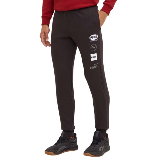 Мужские спортивные брюки Puma Power Fl чёрные 681742 01