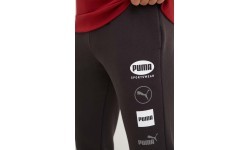 Мужские спортивные брюки Puma Power Fl чёрные 681742 01