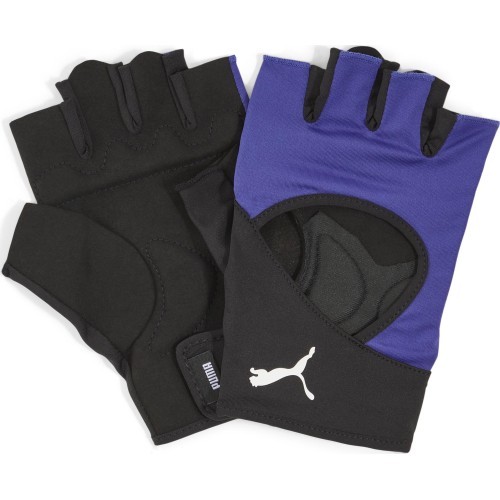 Puma Training Gloves TR Ess Cut Fingered Purple Black 041465 03