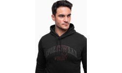 Мужская толстовка Puma Ess+ Logo Lab Hoodie FL, чёрная 681775 01