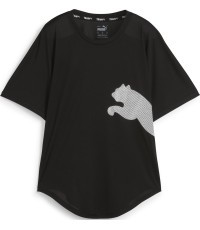 Puma Women's T-Shirt Train All Day Big Cat Tee Black 523802 51