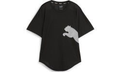 Puma женская футболка Train All Day Big Cat Tee Black 523802 51