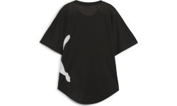 Puma женская футболка Train All Day Big Cat Tee Black 523802 51