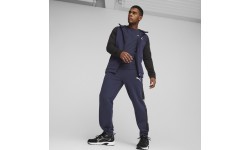 Мужская обувь Puma Milenio Tech Suede Black White Silver 393489 01