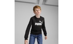 Puma толстовка подростковая Ess + 2 Col Big Logo FL Black 586986 60