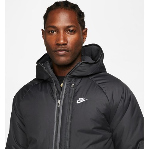 Мужская куртка Nike NSW TF RPL Legacy с капюшоном, чёрная DX2038 070