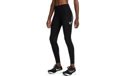 Женские легинсы Nike W Nk Df Fast Mr 7/8 Tights Black FV6682 010