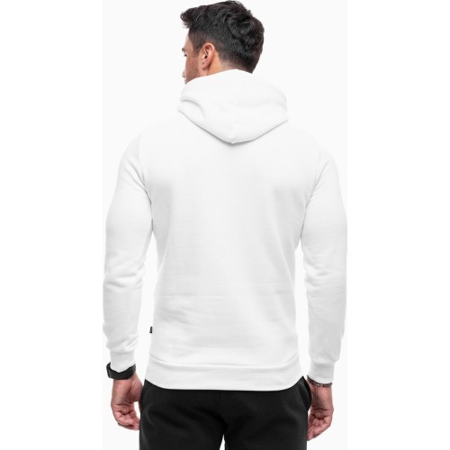 Puma Ess+ Logo Lab Hoodie FL Men's Sweatshirt, white 681775 02