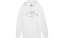 Puma Ess+ Logo Lab Hoodie FL Men's Sweatshirt, white 681775 02