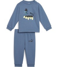 Детский спортивный костюм Puma X Trolls Minicat Crew, синий 627382 24