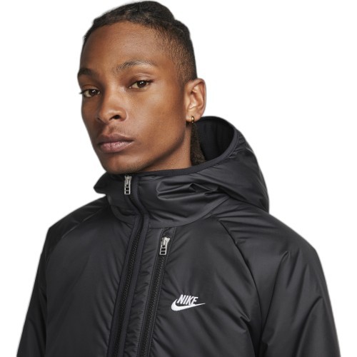Мужская куртка Nike NSW TF RPL Legacy с капюшоном, чёрная DX2038 010