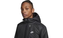 Мужская куртка Nike NSW TF RPL Legacy с капюшоном, чёрная DX2038 010