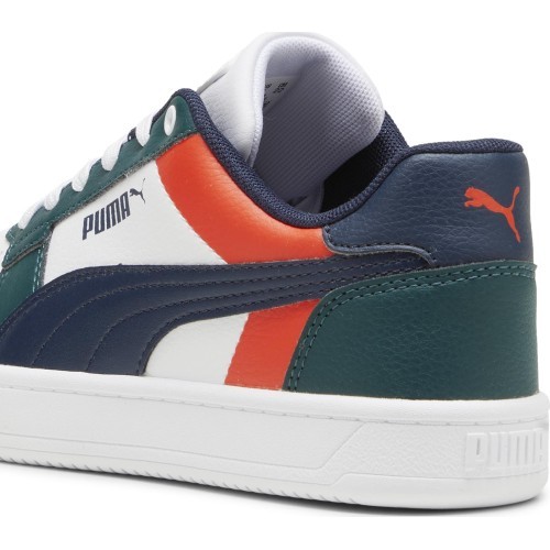 Puma Caven 2.0 Block Jr sneakers for teens, white 394461 09