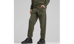 Брюки подростковые Puma Ess + 2 Col Logo Pants Fl, хаки 586988 77