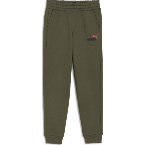Брюки подростковые Puma Ess + 2 Col Logo Pants Fl, хаки 586988 77