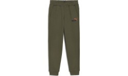 Puma Ess + 2 Col Logo Pants Fl Junior Trousers Khaki 586988 77