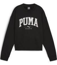 Puma Džemperis Moterims Squad Crew Fl Black 681539 01