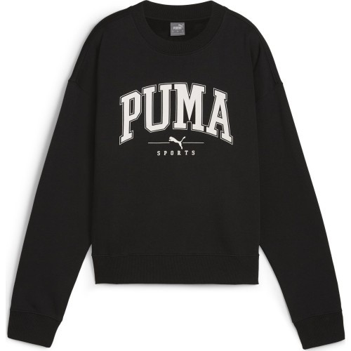 Puma Squad Crew FL women's sweatshirt Black 681539 01