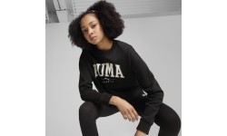 Puma Squad Crew FL women's sweatshirt Black 681539 01