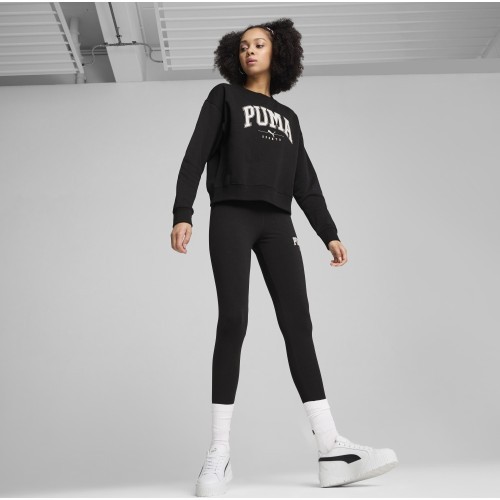 Puma Džemperis Moterims Squad Crew Fl Black 681539 01