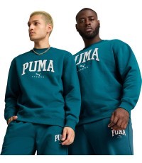 Puma Men's Sweatshirt Squad Crew FL Cold Green 681794 22