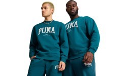 Мужская толстовка Puma Squad Crew FL Cold Green 681794 22